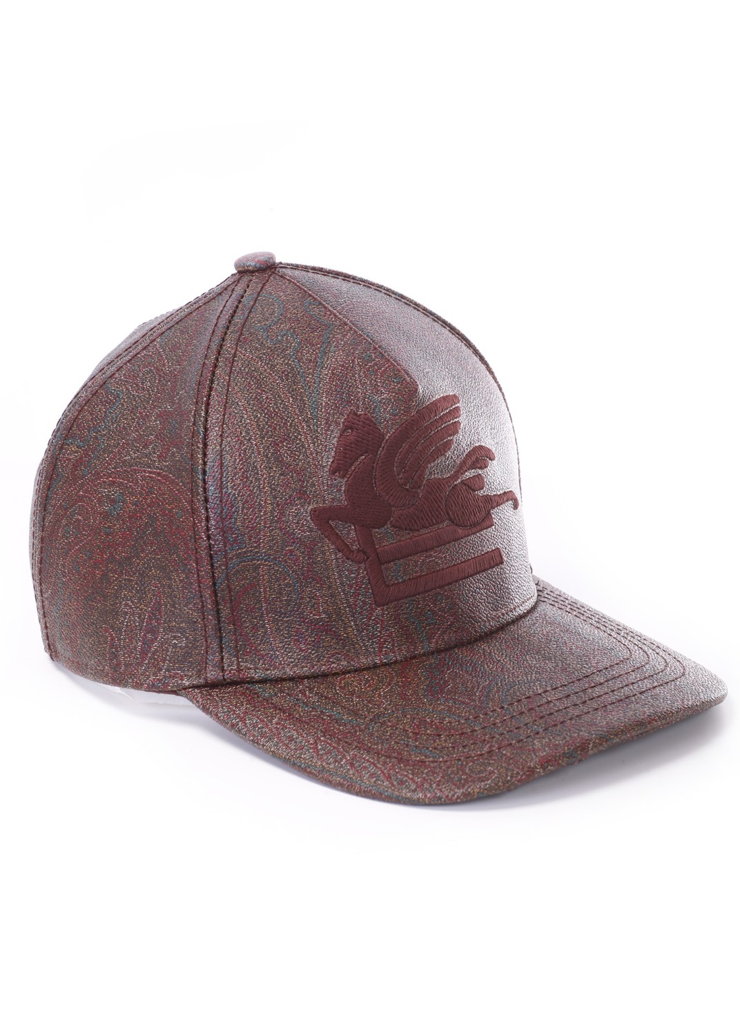 shop ETRO  Cappello: Etro cappello baseball realizzato nell'iconico tessuto Paisley jacquard e arricchito dal logo con Pegaso ricamati a filo. 
Tessuto di cotone Paisley jacquard spalmato con grana opaca e doppiato in tela
Made in Italy.. 14354 1728-0600 number 4630682